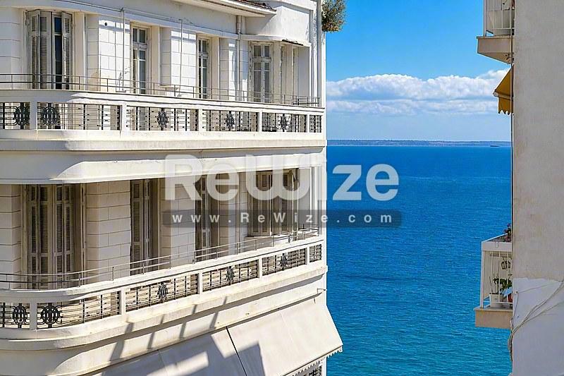 Διαμέρισμα 100 τ.μ. στη Θεσσαλονίκη, θέα θάλασσα