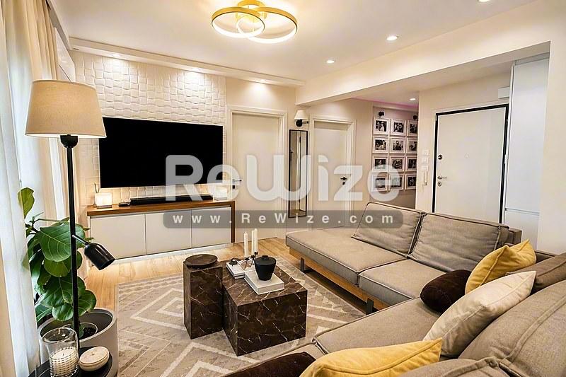 Apartment 95 m² in Neapoli-Sykies, living room
