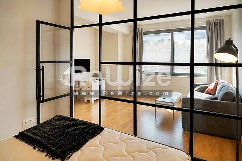 Apartment 40 m² in Thessaloniki, bedroom