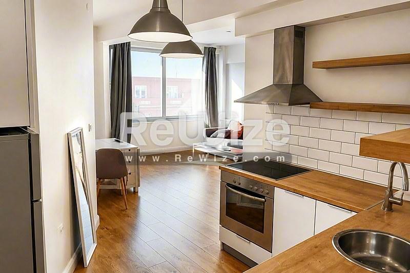 Apartment 40 m² in Thessaloniki, open-plan living area