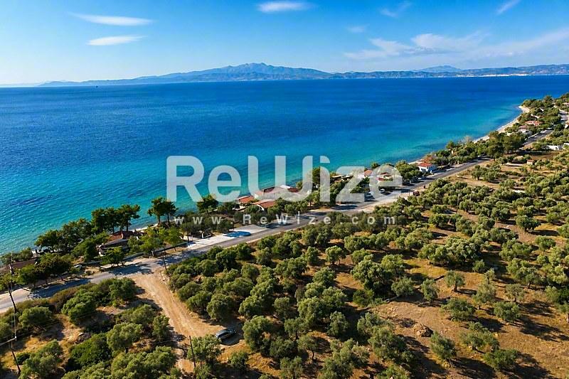 Αγροτεμάχιο 2050 τ.μ. στη Θάσο, αεροφωτογραφία