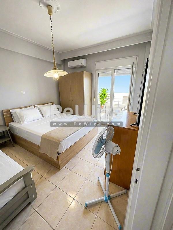 Apartment 50 m² in Thermaikos, bedroom