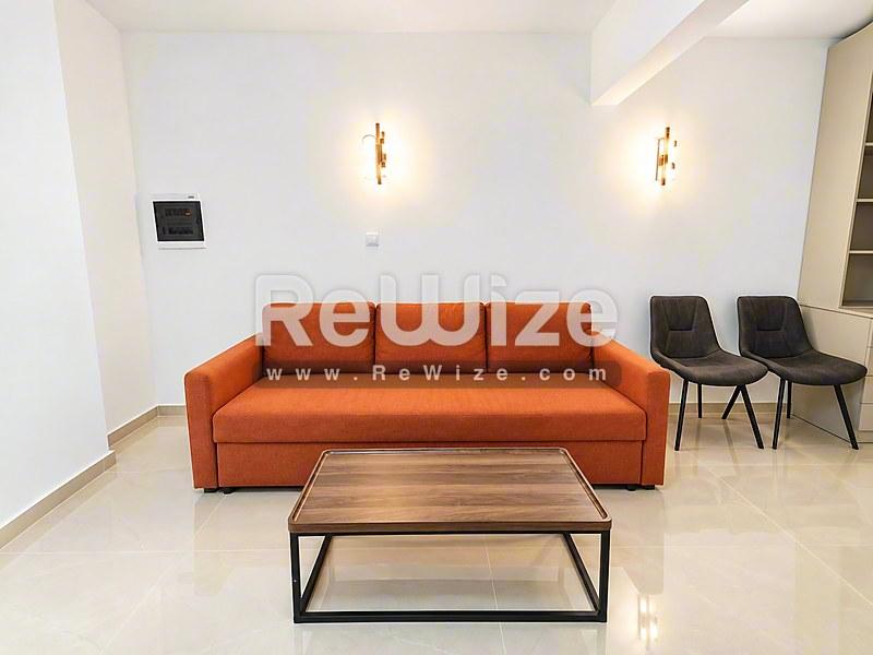 Studio 45 m² in Thessaloniki, living room