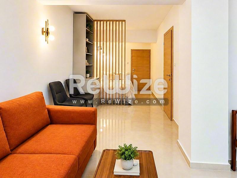 Studio 45 m² in Thessaloniki, living room