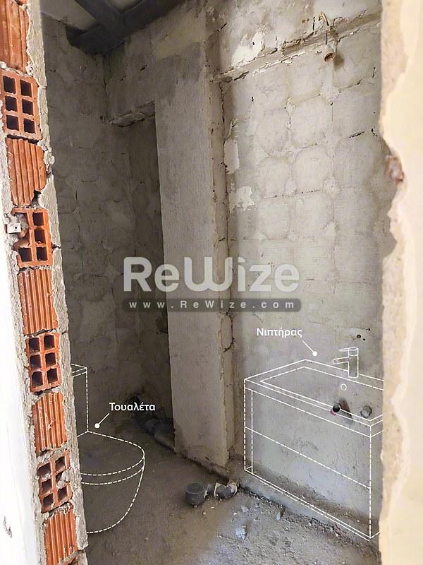 Διαμέρισμα 85 τ.μ. στη Θεσσαλονίκη, μπάνιο