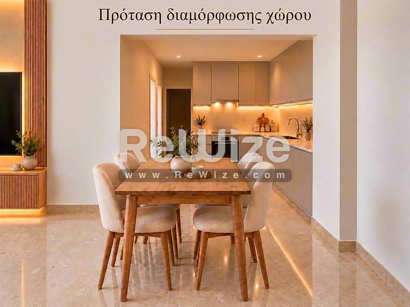 Διαμέρισμα 85 τ.μ. στη Θεσσαλονίκη, τραπεζαρία