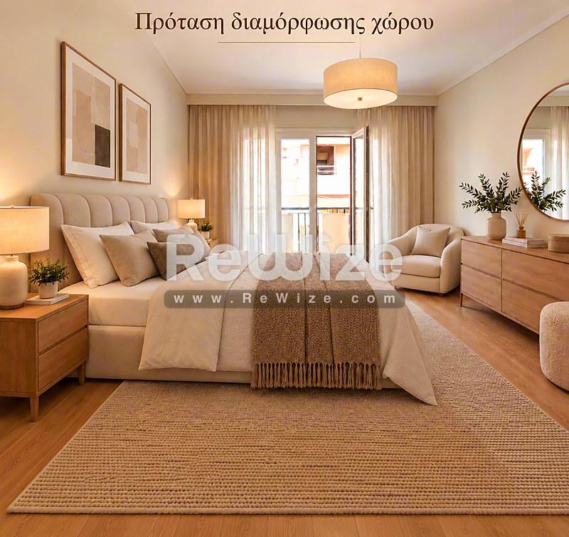 Διαμέρισμα 85 τ.μ. στη Θεσσαλονίκη, κύριο υπνοδωμάτιο