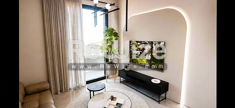 Apartment 69 m² in Thermi, living room