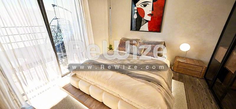 Apartment 69 m² in Thermi, master bedroom
