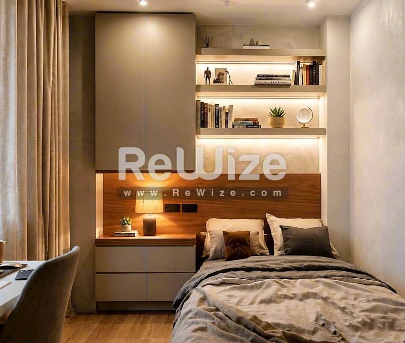 Apartment 45 m² in Thessaloniki, bedroom