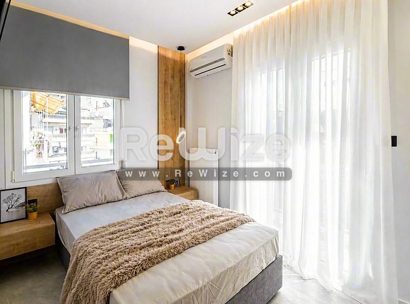 Apartment 35 m² in Thessaloniki, bedroom