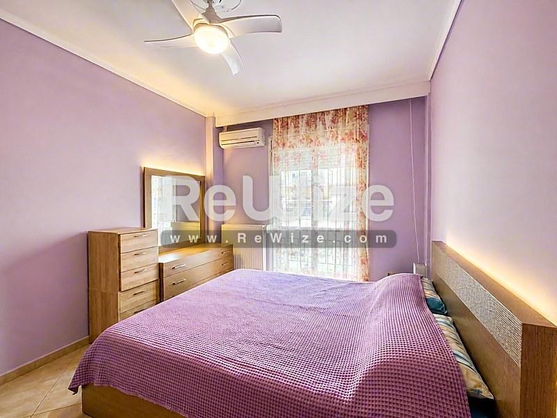 Apartment 73 m² in Thessaloniki, bedroom
